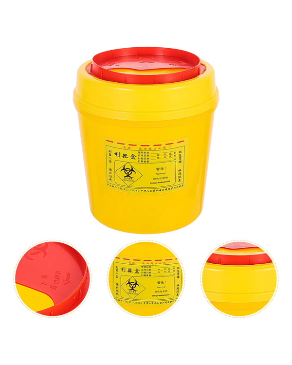 BASURERO AMARILLO BIOINFECCIOSO