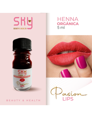 HENNA ORGANICA DE LABIOS SKY