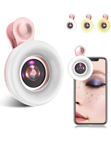 LENTE MACRO CON LUZ LED