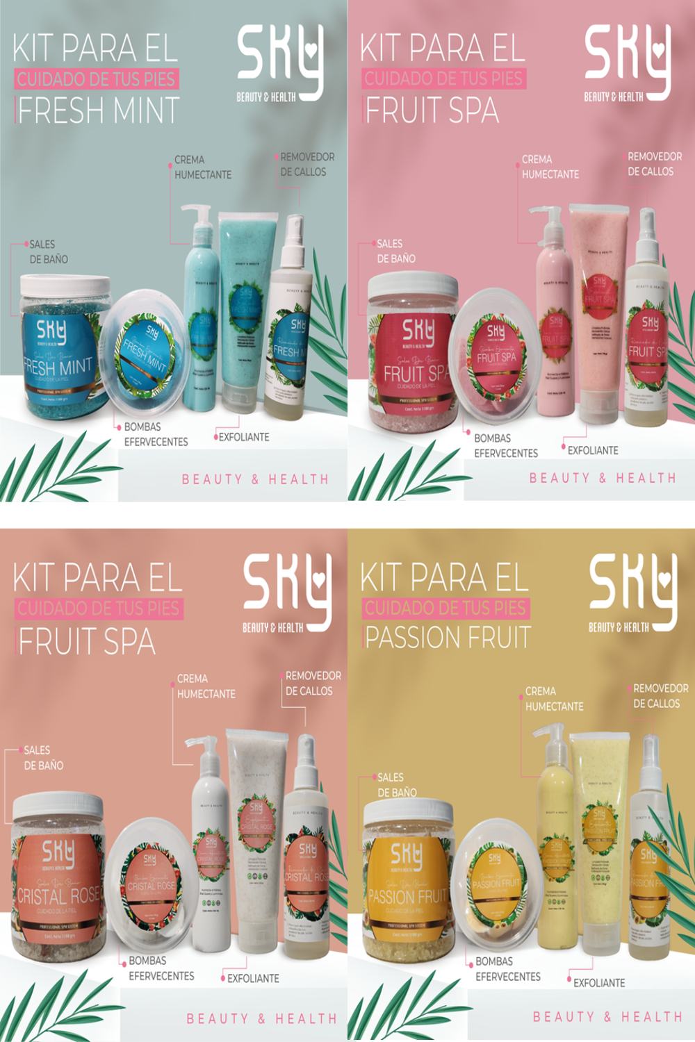 KIT PEDICURE SPA SKY