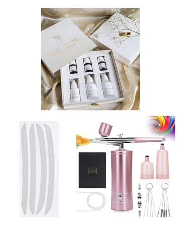 KIT HENNA NEW BROWS CON AEROGRAFO