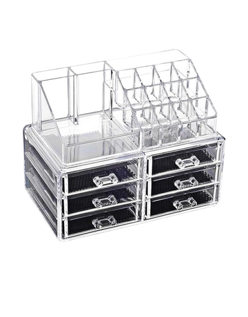 ACRILICO ORGANIZADOR 6 GAVETAS