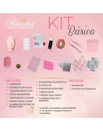KIT BASICO PARA LASHISTA