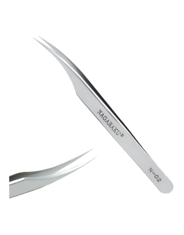 NAGARAKU PROFESSIONAL SILVER TWEEZERS