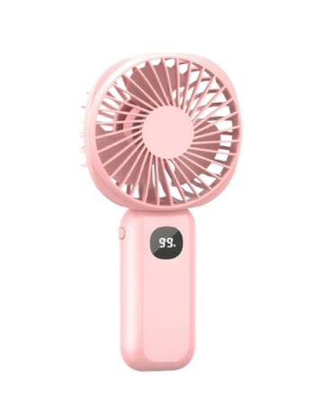 VENTILADOR DIGITAL ROSA